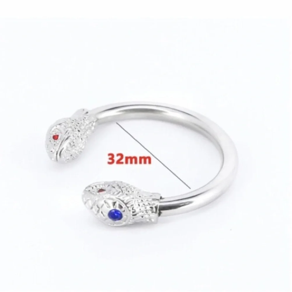 Men’s Stainless Steel Snake glans ring - Picture 5 of 7